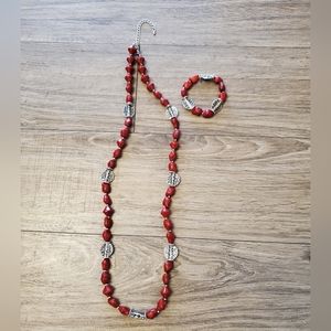 Premier Designs‎ Salsa Necklace and Bracelet